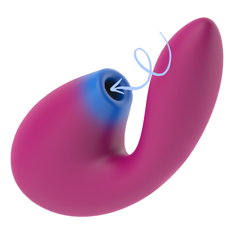 COVERME - CLITORAL SUCTION & POWERFUL G-SPOT RUSH VIBRATOR