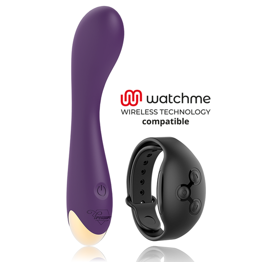 TREASURE - VIBRATORE G-SPOT HANSEL COMPATIBILE CON TECNOLOGIA WIRELESS WATCHME