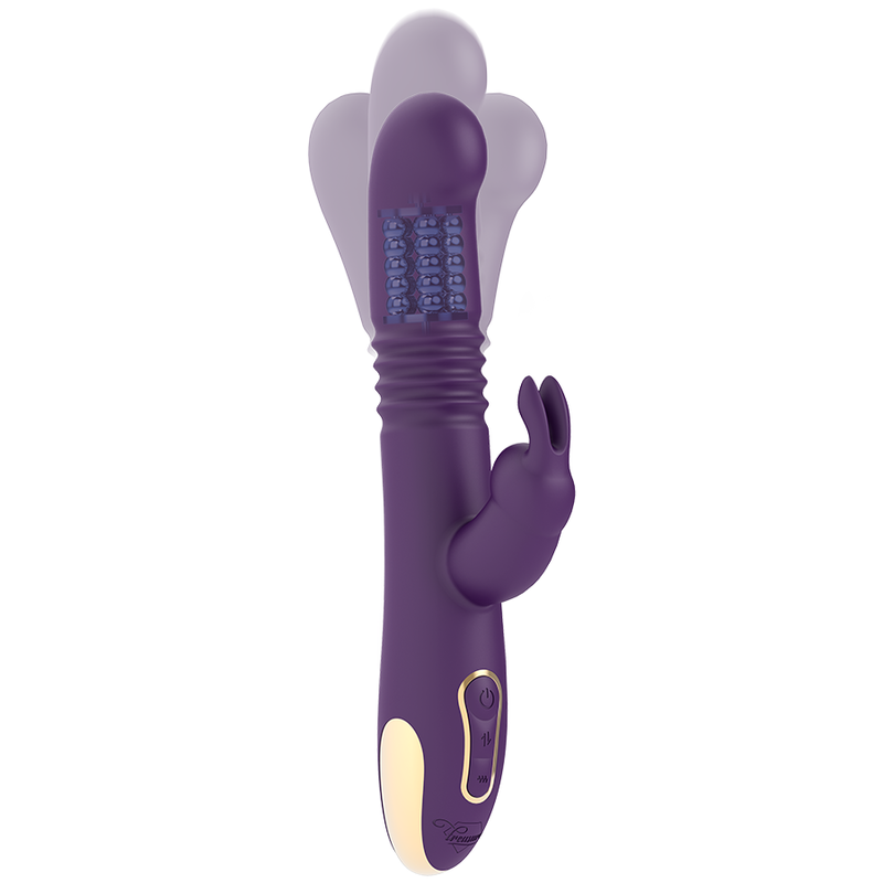 TREASURE - BASTIAN RABBIT UP &amp; DOWN, ROTATOR &amp; VIBRATOR KOMPATIBEL MIT WATCHME WIRELESS TECHNOLOGIE