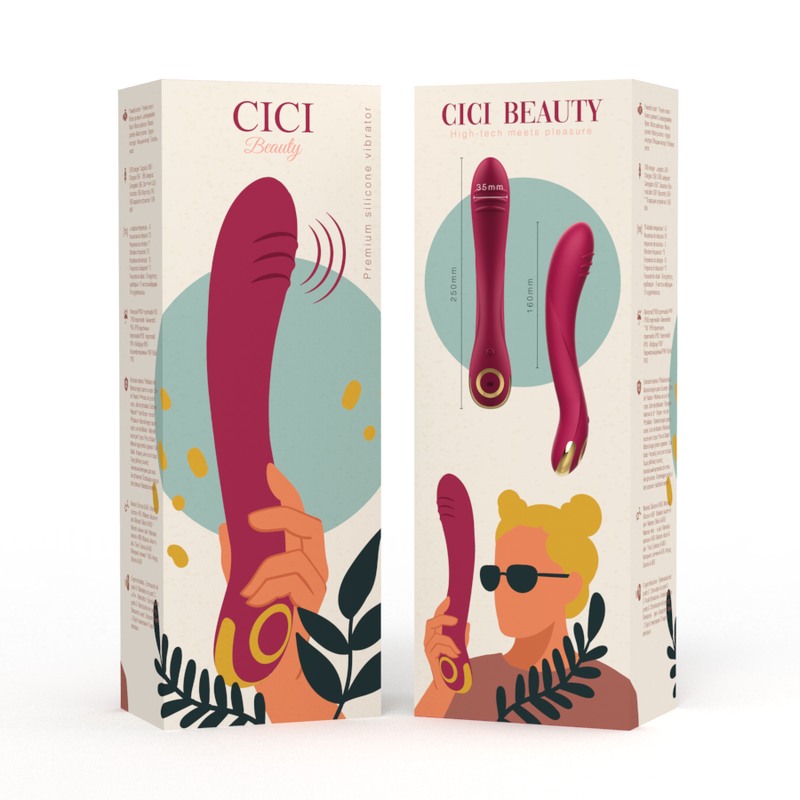 CICI BEAUTY - VIBRATORE PREMIUM IN SILICONE PER PUNTO G