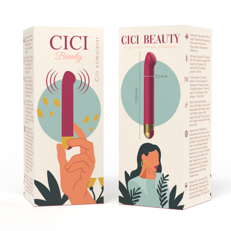 CICI BEAUTY - STIMOLATORE CLITORIDEO IN SILICONE PREMIUM