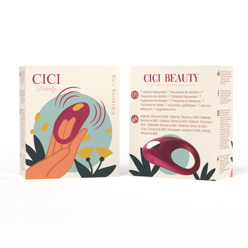 CICI BEAUTY - PREMIUM-VIBRATIONSRING AUS SILIKON