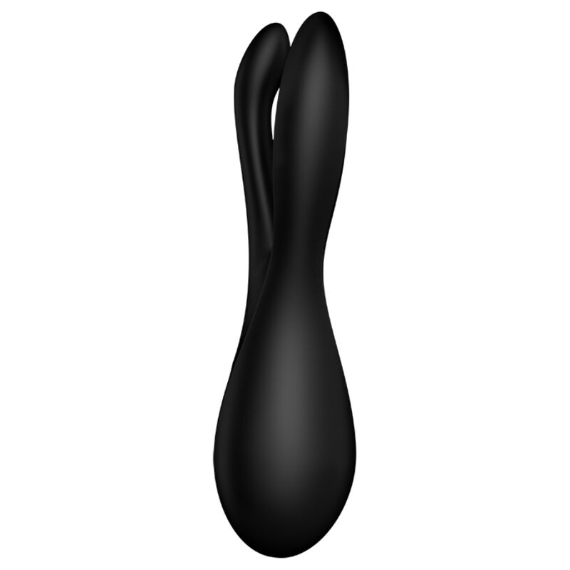 SATISFYER - VIBRATORE TREESOME 2 NERO