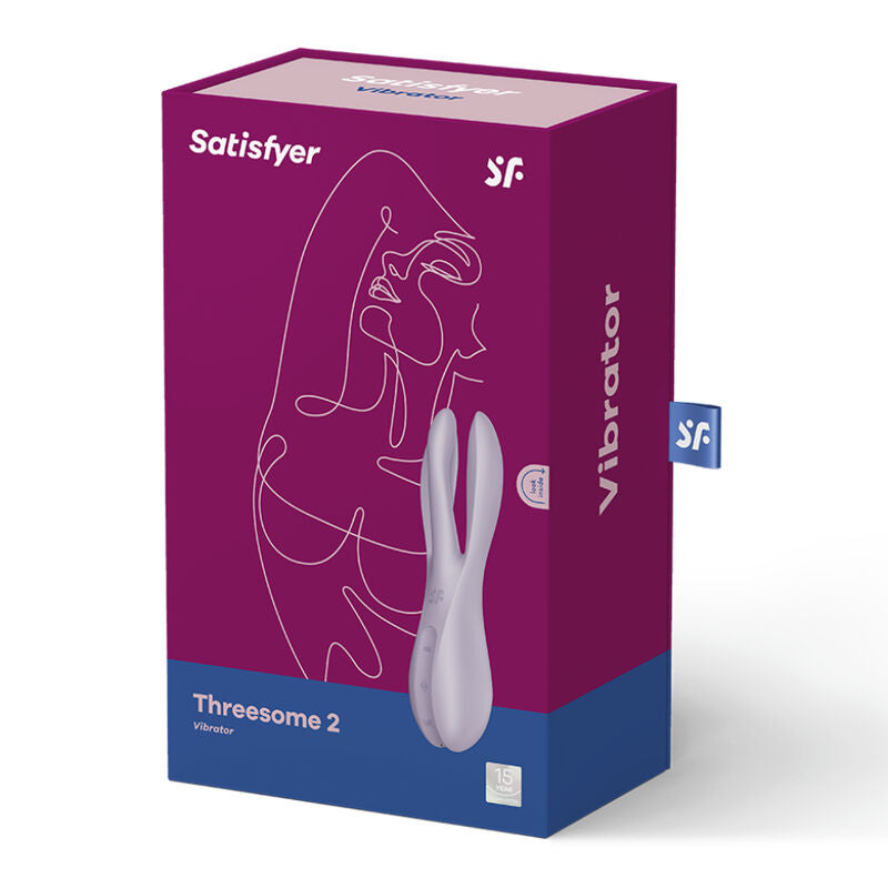 SATISFYER - DREIER 2 VIBRATOR SCHWARZ