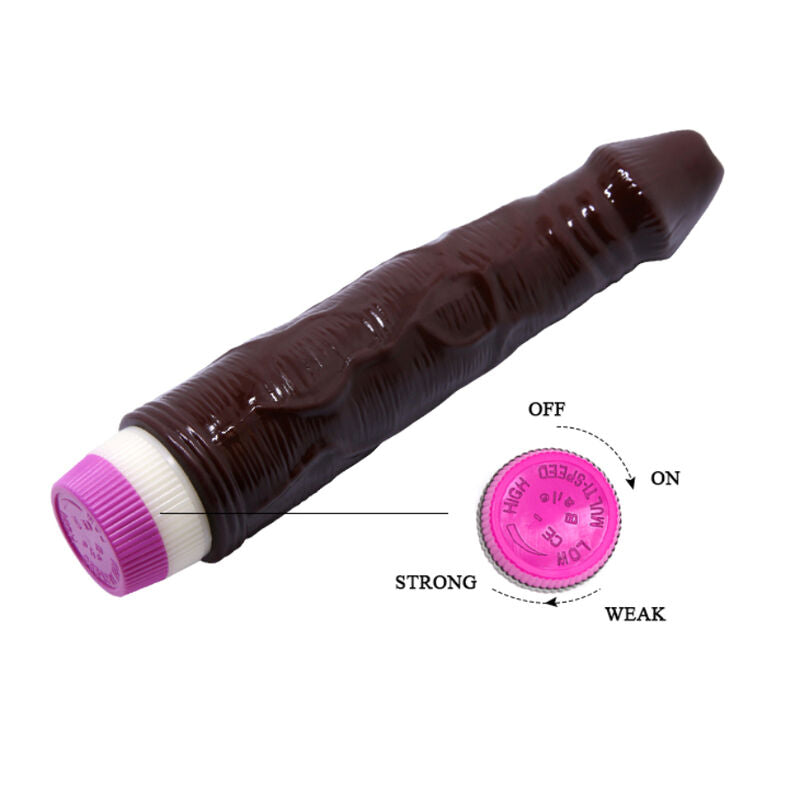 BAILE - WELLEN DES GENUSSES VIBRATOR 23 CM BRAUN