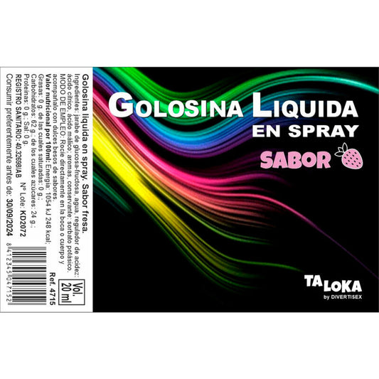 TALOKA - FLÜSSIGE ERDBEER-BONBONSPRAY