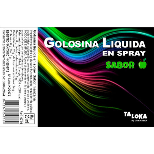 TALOKA - FLÜSSIGE APFEL-BONBONSPRAY
