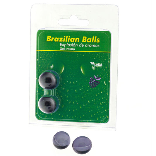 TALOKA - 2 BRASILIANISCHE KUGELN MIT BEEREN INTIMGEL