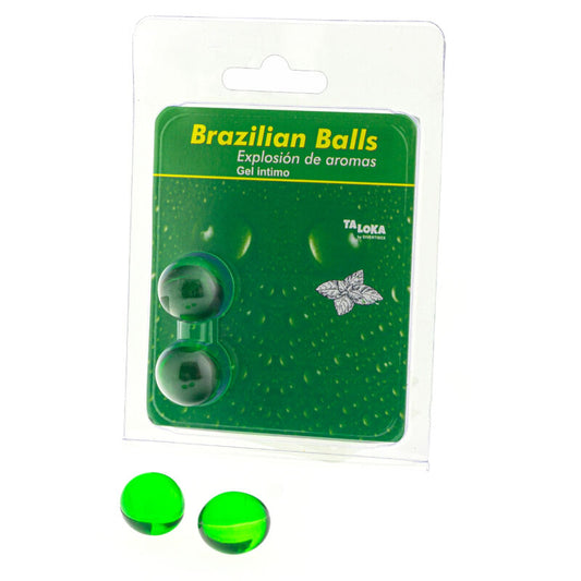 TALOKA - 2 PALLINE BRASILIANE GEL INTIMO ALLA MENTA