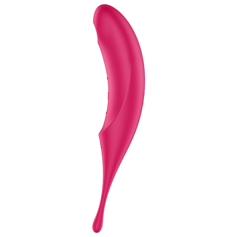 SATISFYER - TWIRLING PRO AIR PULSE STIMOLATORE E VIBRATORE ROSSO