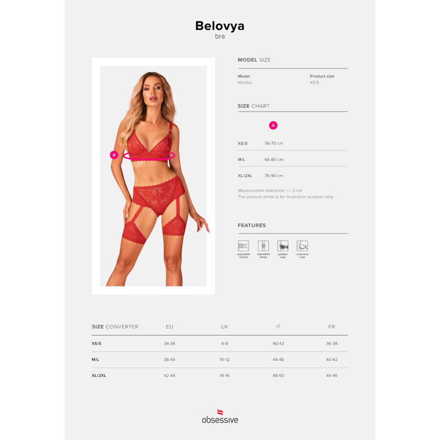 OBSESSIVE - REGGISENO BELOVYA XS/S