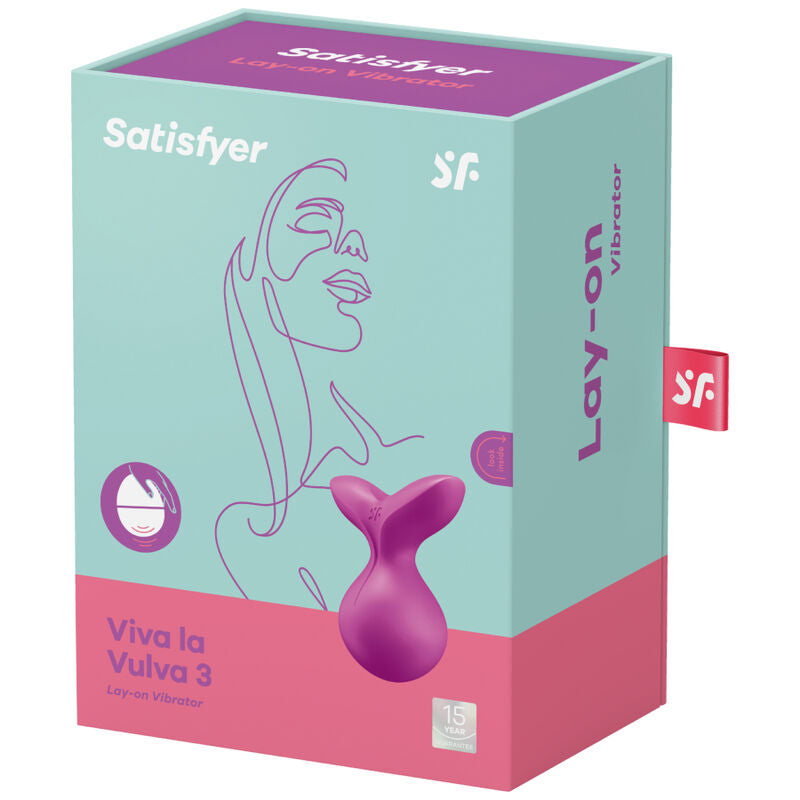 SATISFYER - VIBRATORE VIVA LA VULVA 3 VIOLA