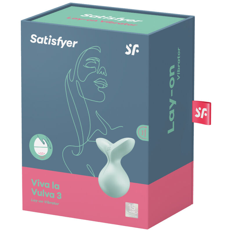 SATISFYER - VIBRATORE VIVA LA VULVA 3 VIOLA