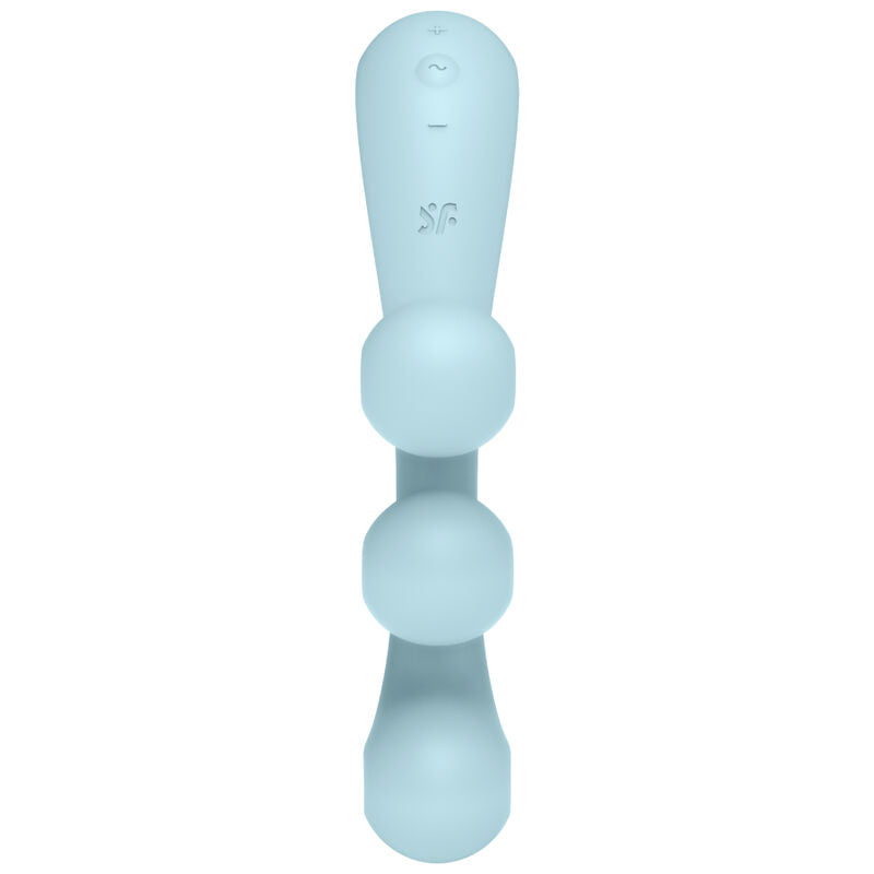 SATISFYER - TRI BALL 2 MULTI VIBRATOR BLUE