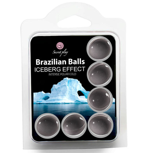 SET GIOCO SEGRETO 6 PALLINE BRASILIANE EFFETTO ICEBERG