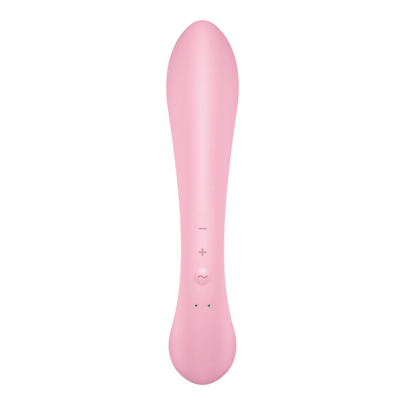 SATISFYER - TRIPLE OH IBRIDO VIBRAZIONE ROSA