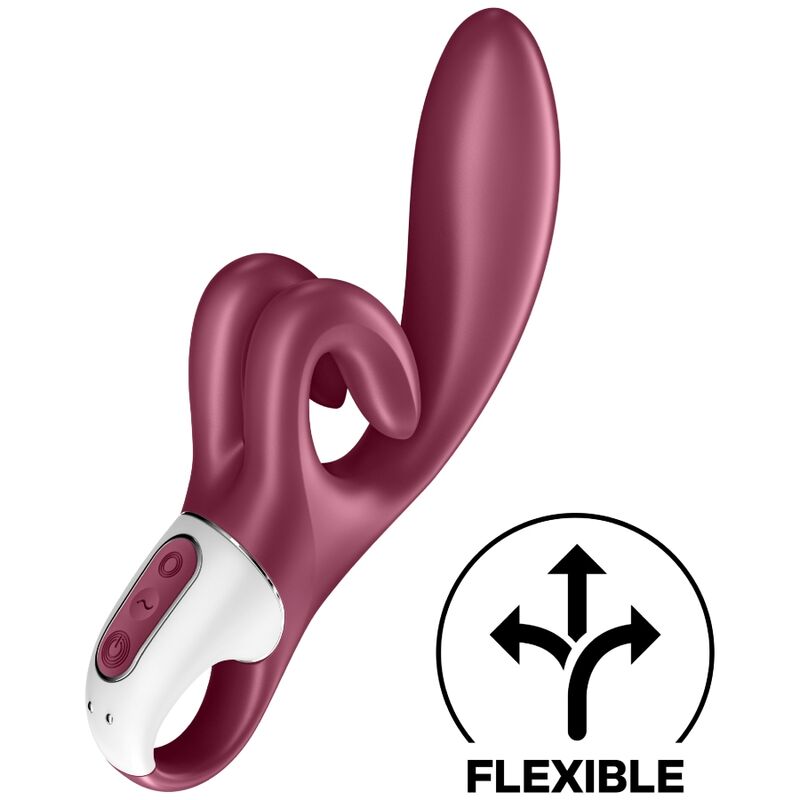 SATISFYER - TOCCAMI CONIGLIO VIBRAZIONE ROSSA