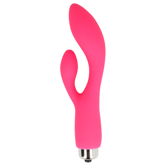 OHMAMA - VIBRATOR MIT KANINCHEN 13 CM ROSA