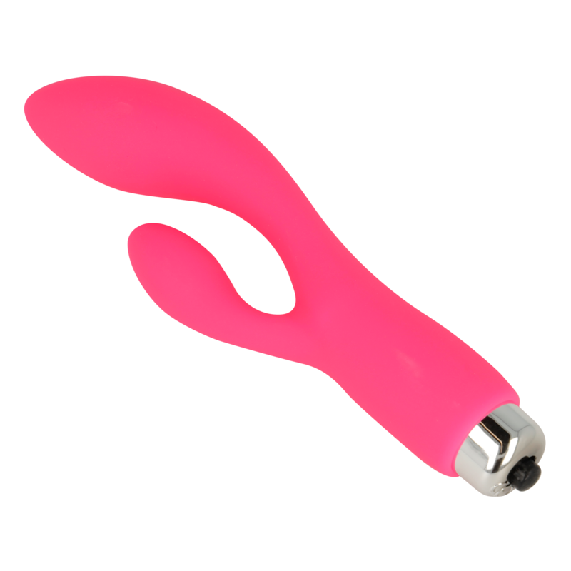 OHMAMA - VIBRATOR MIT KANINCHEN 13 CM ROSA