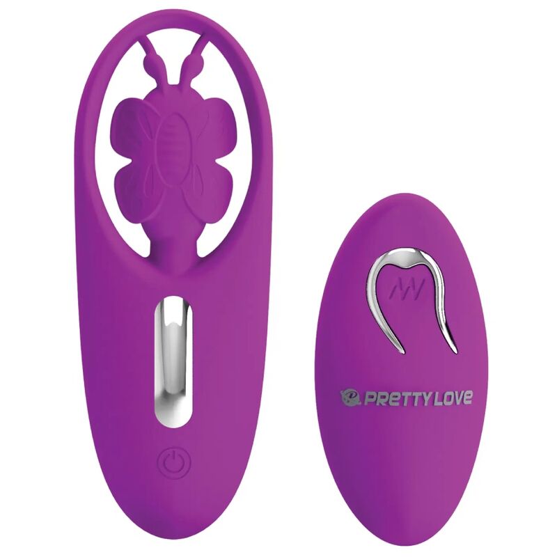 PRETTY LOVE - STIMOLATORE FARFALLA DANZANTE PER SLIP CON TELECOMANDO LILLA