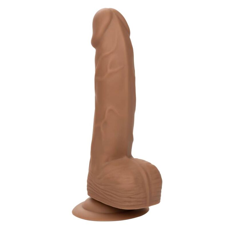 CALEXOTICS - BORCHIE SILICONE 15,24 CM MARRONE