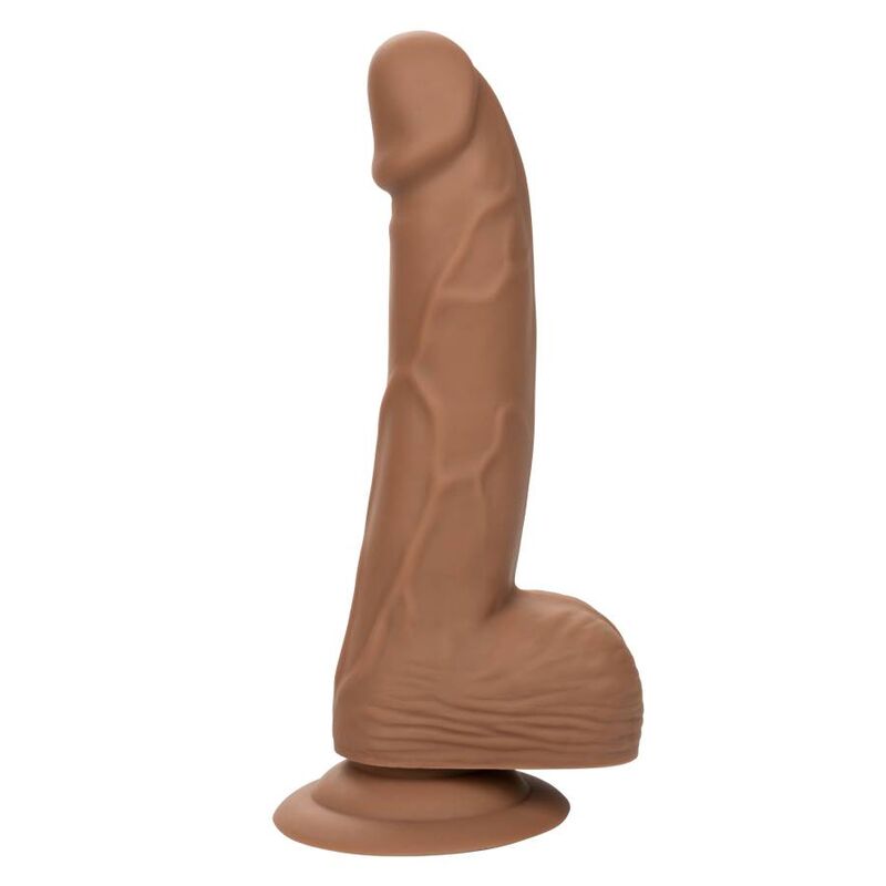 CALEXOTICS - BORCHIE SILICONE 15,24 CM MARRONE