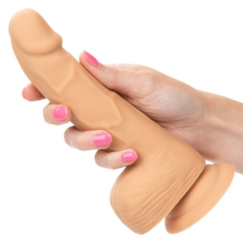 CALEXOTICS - BORCHIE SILICONE 15,24 CM PELLE