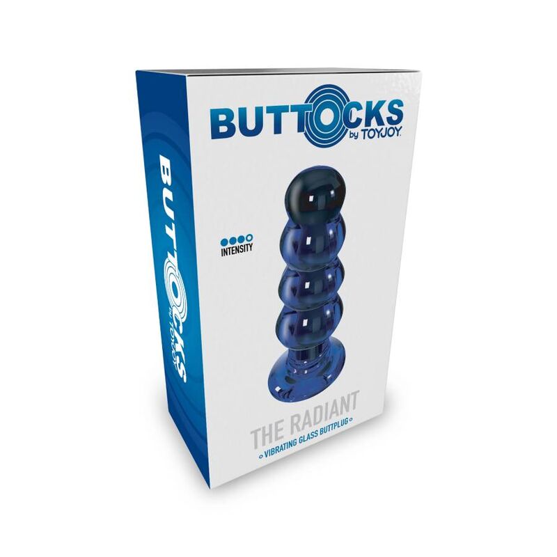 TOYJOY - BUTTOCKS THE RADIANT GLASS BUTTPLUG