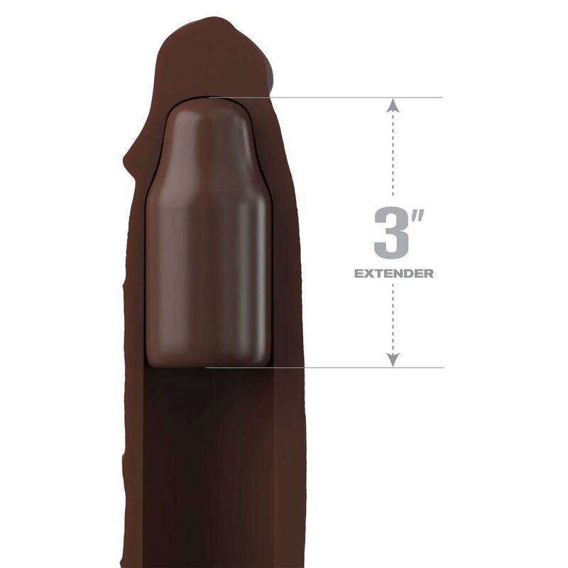 FANTASY X-TENSIONS - PIPEDREAMS MANICA 22,86 CM + 7,62 CM SPINA MARRONE