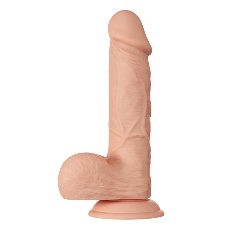 BAILE - BELLISSIMO INCONTRO BAHAMUT DILDO REALISTICO FLESSIBILE 21,8 CM NATURALE