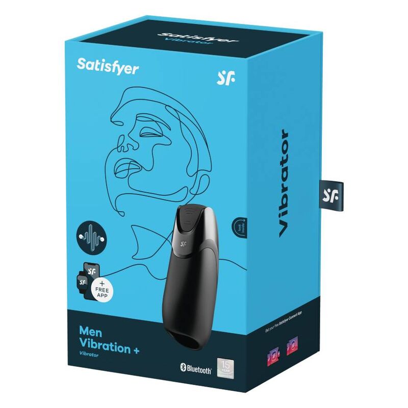 SATISFYER - UOMO VIBRAZIONE+ NERO