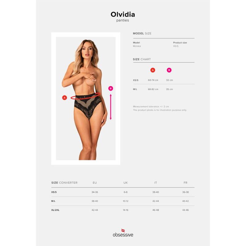 OBSESSIVE - SLIP OLVIDIA XS/S