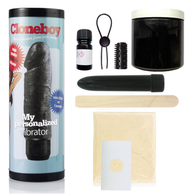 CLONEBOY - KIT PENIS CLONER WITH VIBRATION BLACK