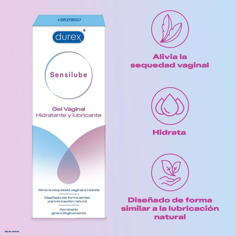 DUREX - SENSILUBE FEUCHTIGKEITSSPENDENDES GLEITGEL 40 ML