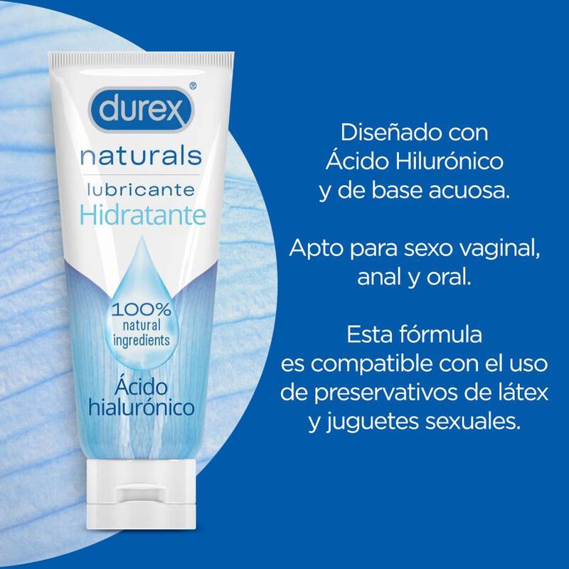 DUREX - NATURALS FEUCHTIGKEITSSPENDENDES GLEITGEL 100 ML