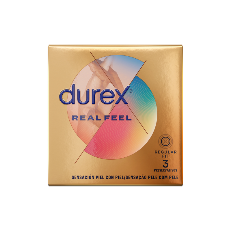 DUREX - REAL FEEL CONDOMS 3 UNITÀ