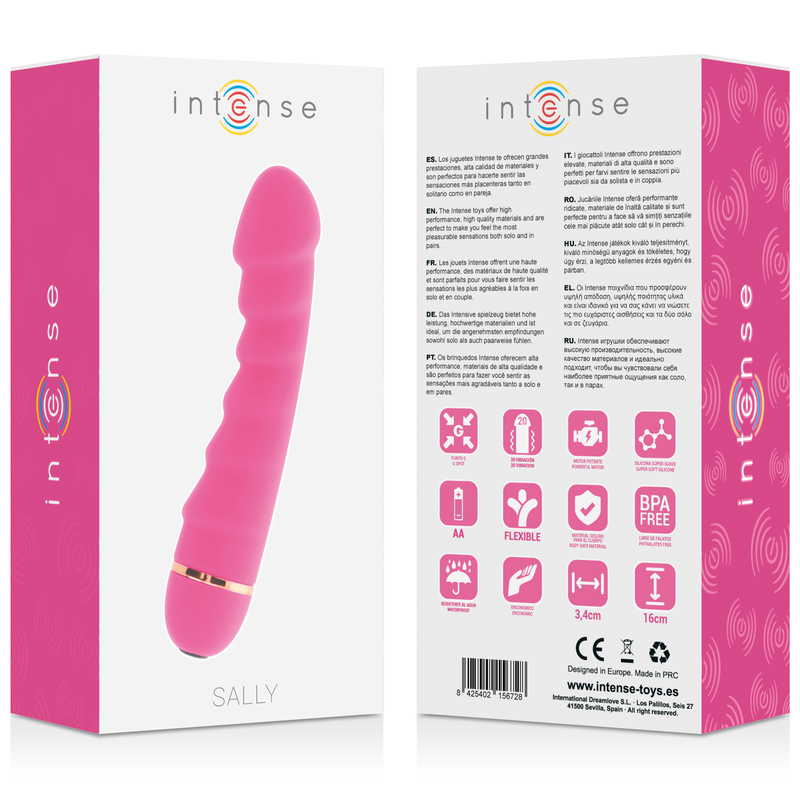 INTENSE - SALLY 20 VELOCITÀ SILICONE ROSA