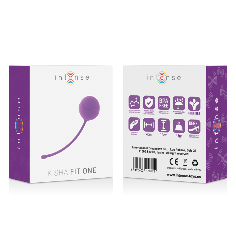 INTENSO - KISHA FIT ONE SILICONE KEGEL LILLA