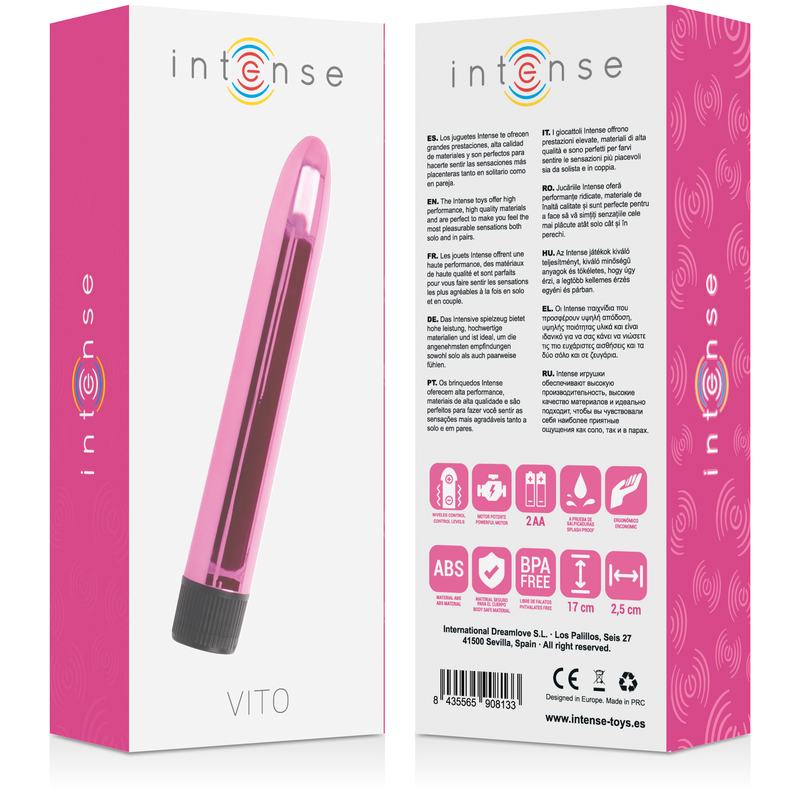 INTENSE - VIBRATORE VITO ROSA