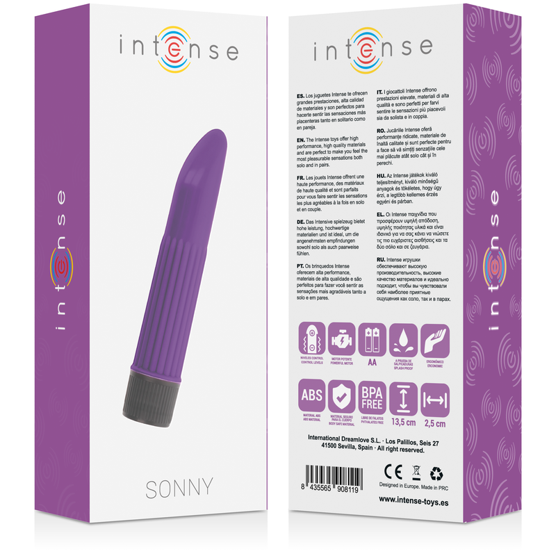 INTENSO - VIBRATORE SONNY LILAC