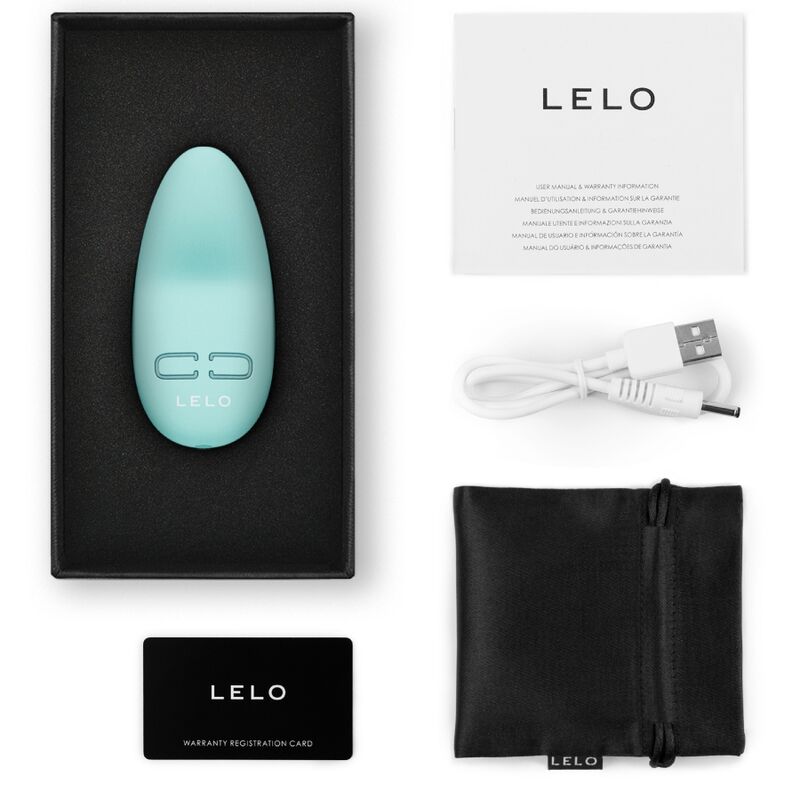 LELO - LILY 3 MASSAGGIATORE PERSONALE - VERDE ACQUA