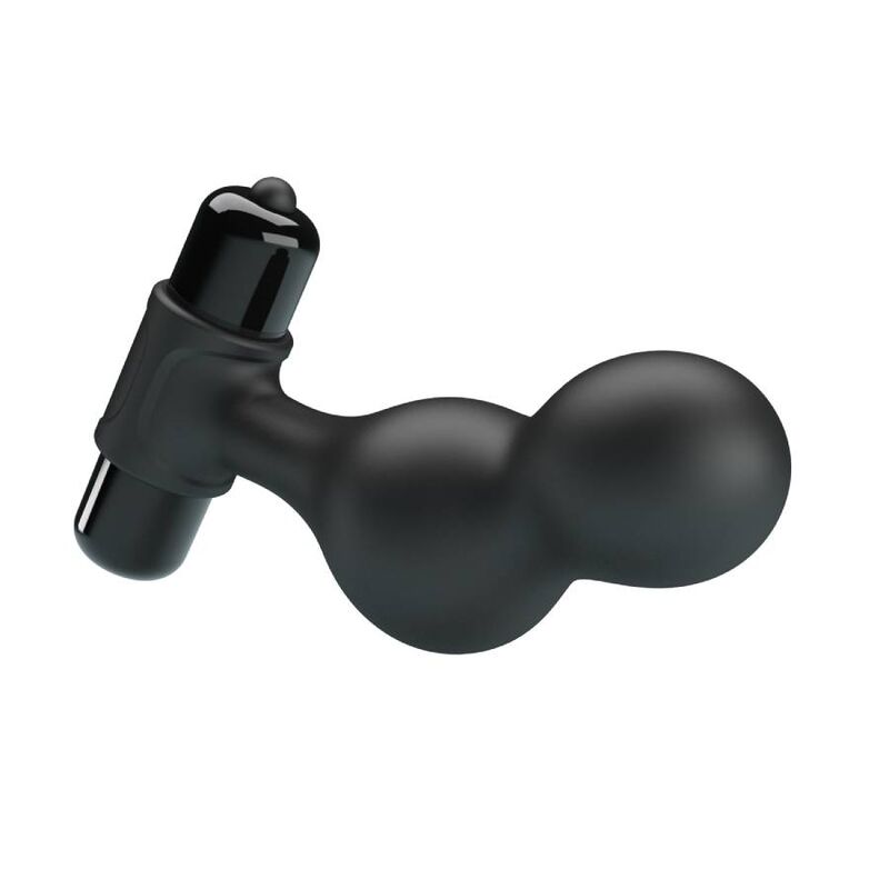 MR PLAY - VIBRATORE ANALE IN SILICONE NERO