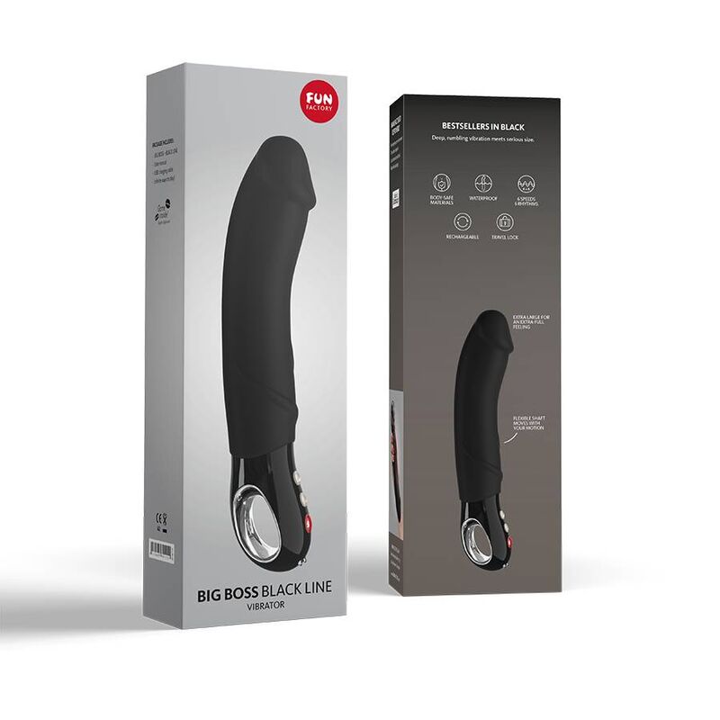 FUN FACTORY - BIG BOSS VIBRATOR SCHWARZE LINIE