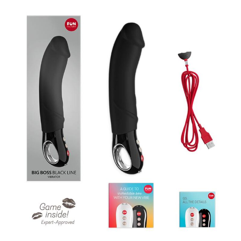 FUN FACTORY - BIG BOSS VIBRATOR SCHWARZE LINIE