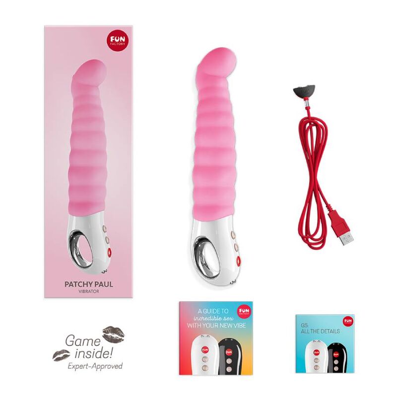 FUN FACTORY - PATCHY PAUL G5 G-SPOT VIBRATOR CANDY ROSE