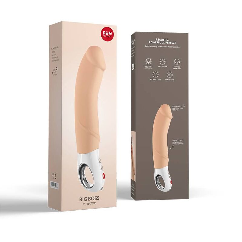 FUN FACTORY - VIBRATORE BIG BOSS G5 NUDO