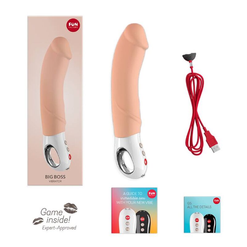 FUN FACTORY - VIBRATORE BIG BOSS G5 NUDO