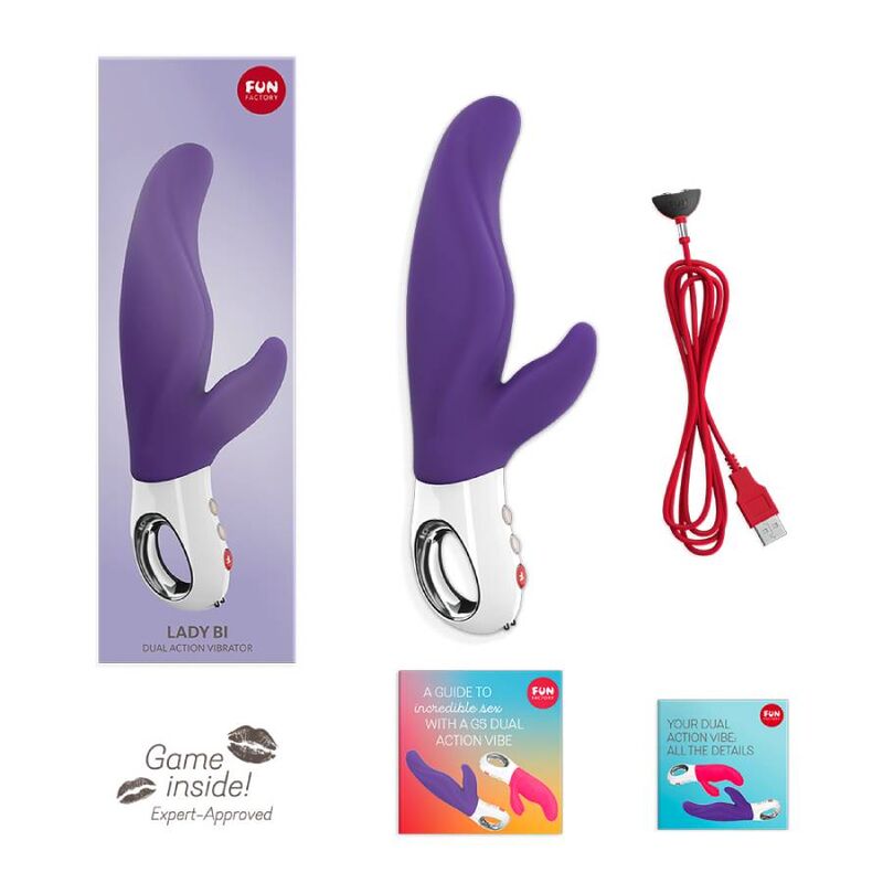 FUN FACTORY - VIBRATORE LADY BI DUAL VIOLA