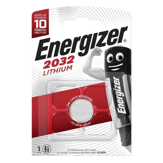 ENERGIZER - LITHIUM-KNOPFBATTERIE CR2032 3V 1 EINHEIT