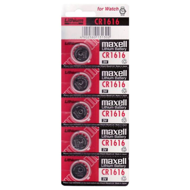 MAXELL - LITHIUM-BATTERIE CR1616 3V 5UDS